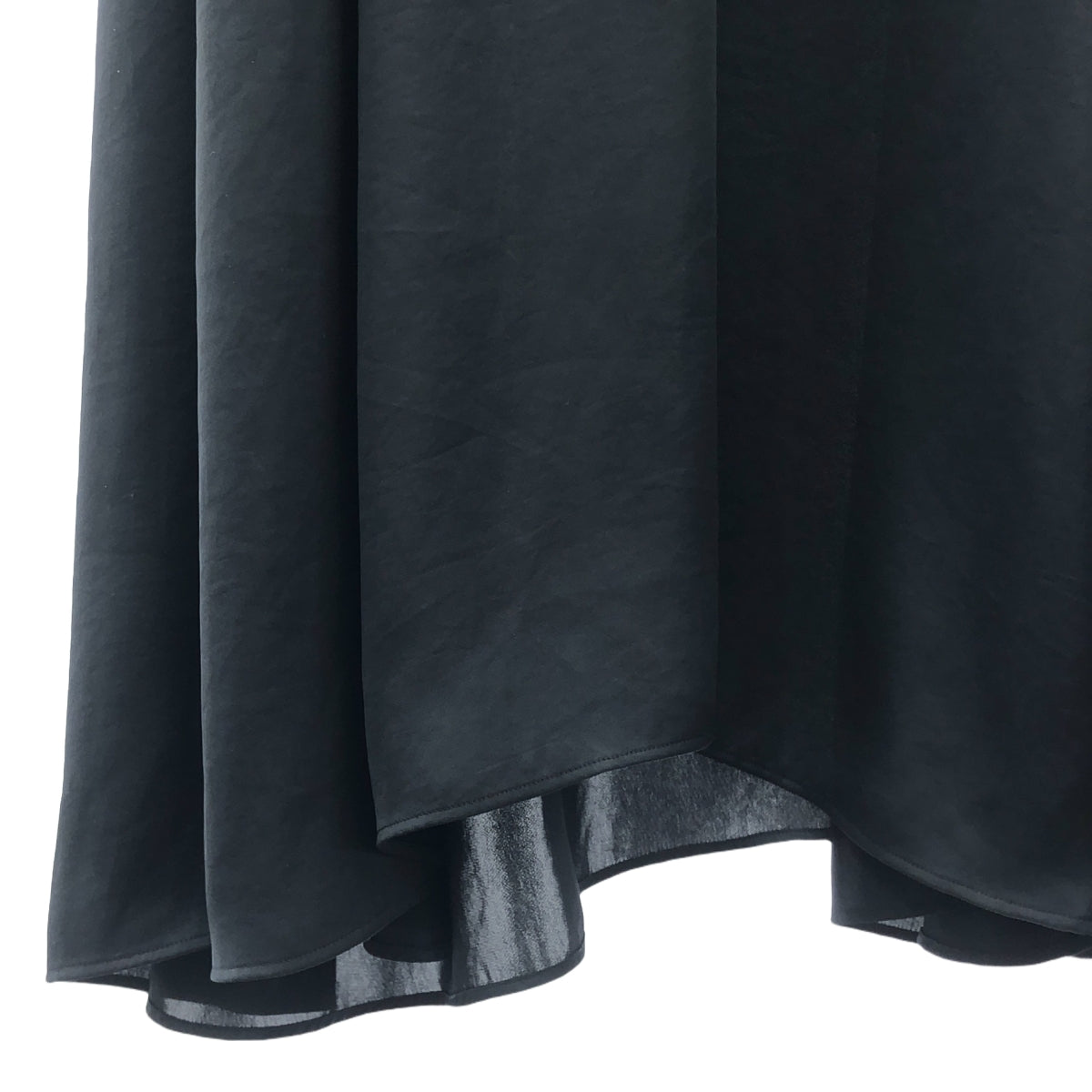 MUSE de Deuxieme Classe / 뮤즈 두주 엠 클래스 | 2024AW | 【 Col Pierrot / 코르피에로 】 Vintage satin cami / 원피스 | F | 여성