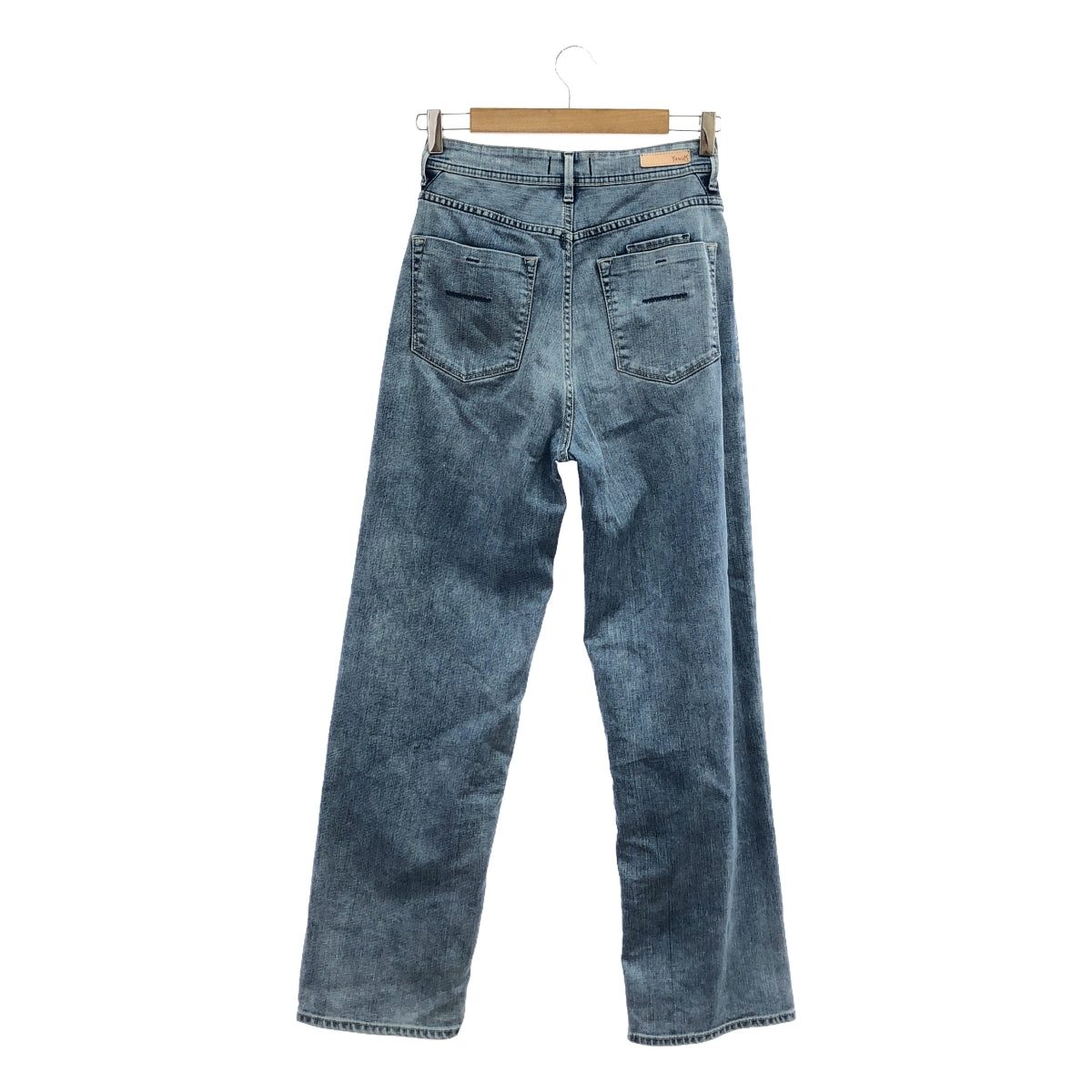 YANUK / ヤヌーク | 2022SS | LEA BOYS STRAIGHT REALLY LIGHT APS リア デニムパンツ | 26 | インディゴ | レディース