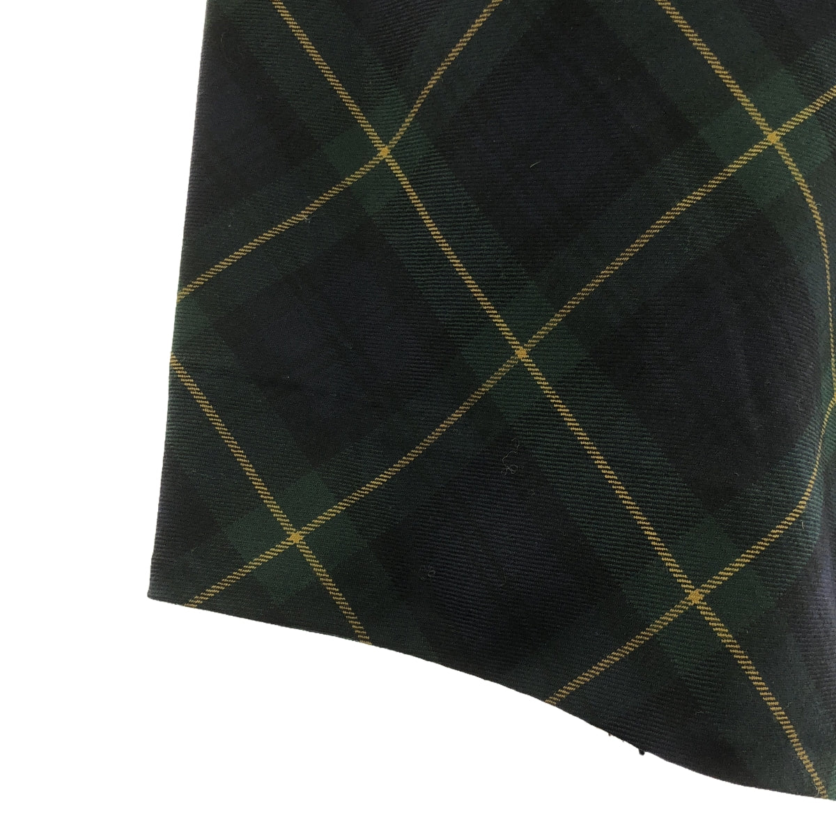 【美品】  MADISON BLUE / マディソンブルー | 2023AW | DRAPED BOAT DRESS TARTAN / アシンメトリー 裾サイドジップ ドレス ワンピース / 総裏地 | 01(S) | CHECKED NAVY | レディース