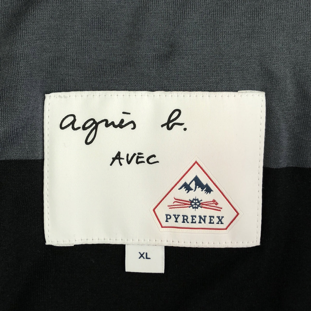 PYRENEX / ピレネックス | 2021AW | × agnes b. アニエスベー別注 DOUDOUNE ASPIN フーデッドダウンジャケット | XL | ブラック | メンズ