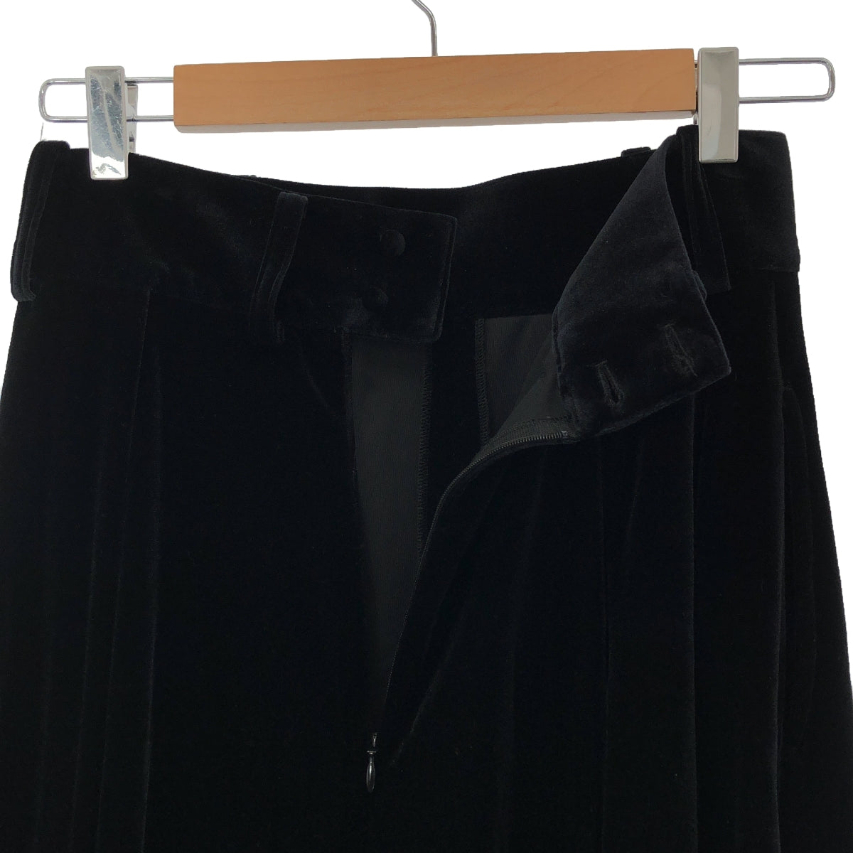 foufou / foufou | THE DRESS #25 velour flare skirt | 0 | Women's