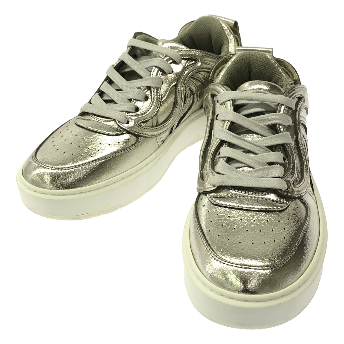STELLA McCARTNEY / 스텔라 맥카트니 | S-Wave 1 Sneakers 로우 컷 운동화 | 38 | 실버 |