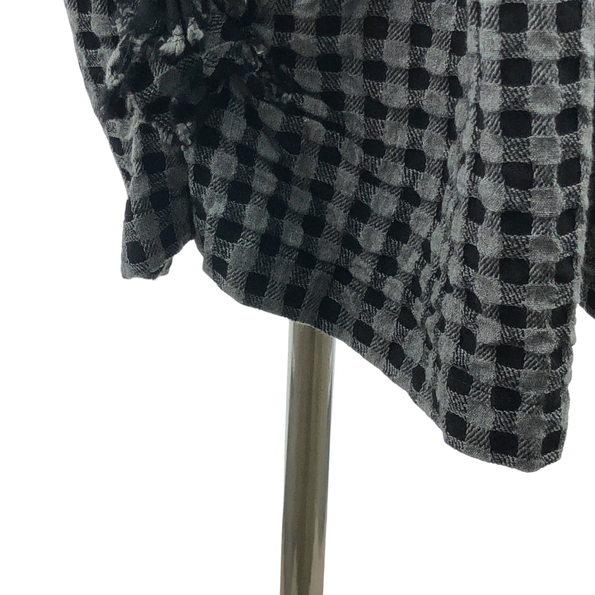 COMME des GARCONS | 睡袍2003秋冬 |荷葉邊裝飾抽繩長裙|