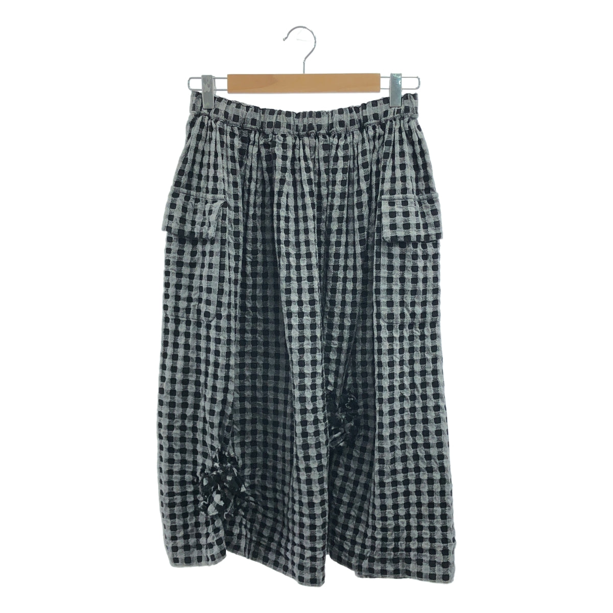 COMME des GARCONS | 睡袍2003秋冬 |荷葉邊裝飾抽繩長裙|