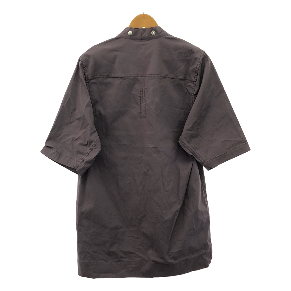 Rick Owens / リックオウエンス | 2021FW | MAGNUM LARRY SHIRT スナップシャツ | 46 | パープル | メンズ