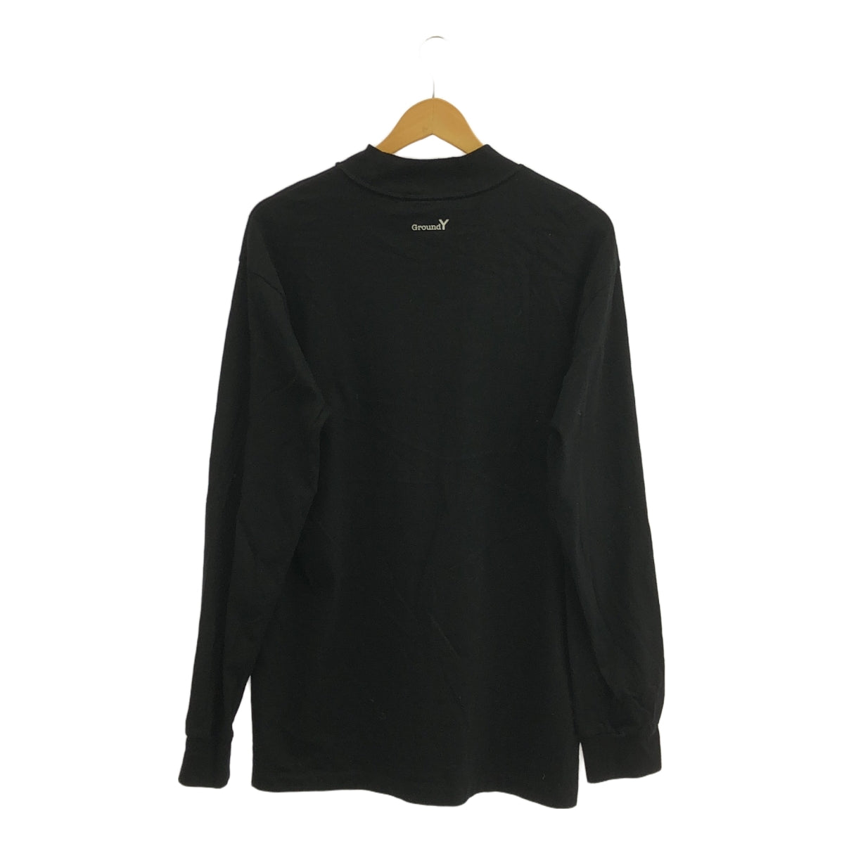 Ground Y | 30/COTTON T-CLOTH HIGH NECK LONG SLEEVE CUT SEW Cotton high neck cut and sew | 3 | Men's