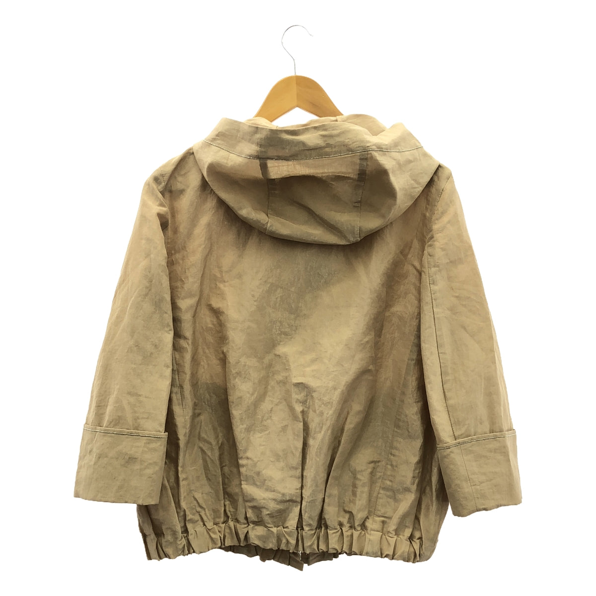 PESERICO | Bejeweled Zip Jacket Hoodie | Size 38 | Women's