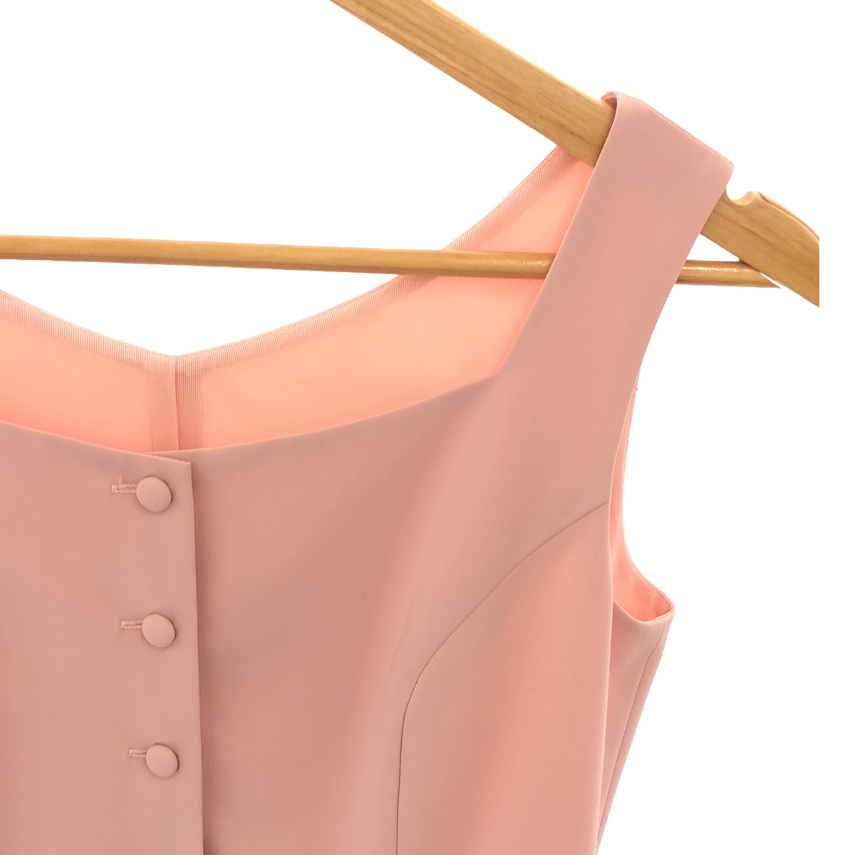 【美品】 Rene / ルネ | ノースリーブ フレア ワンピース | 32 | ピンク | レディース