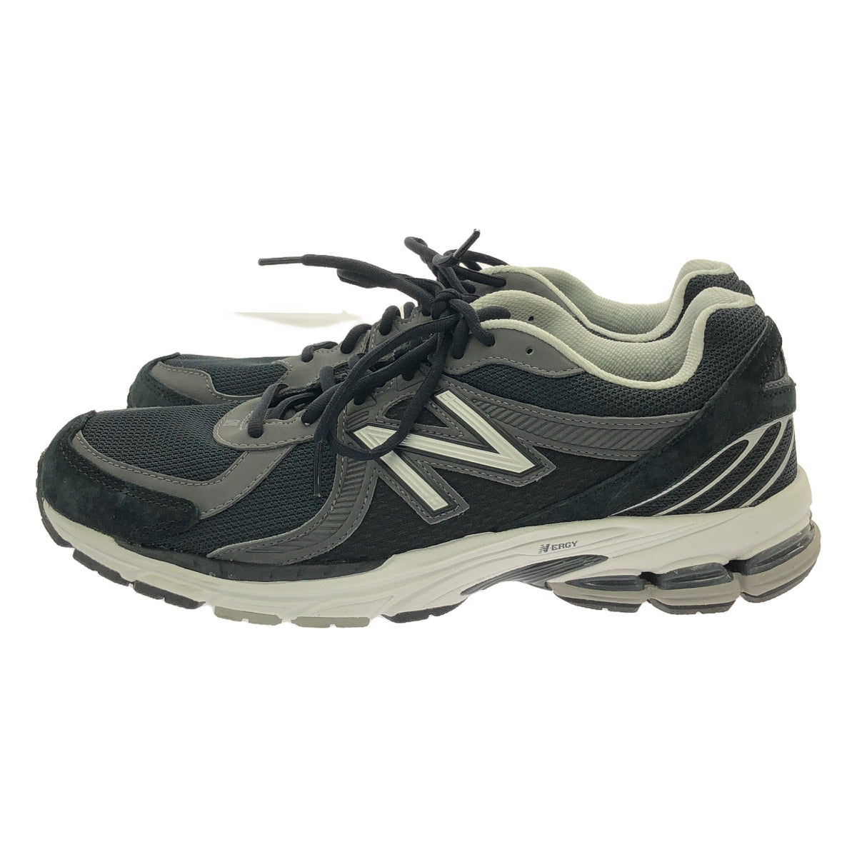 【미품】 COMME des GARCONS HOMME / 콤데 갤슨 옴므 | × New Balance / 뉴 밸런스 860v2 / ML860JU2 로우 컷 스니커즈 | 29 | 블랙 | 남성