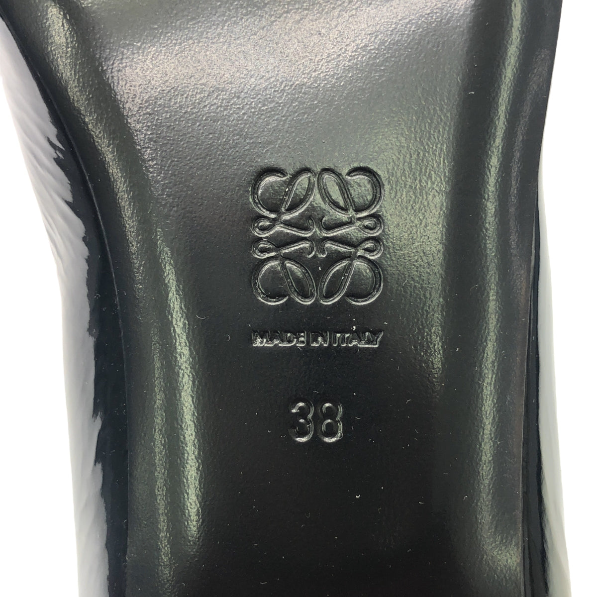 【新品】 LOEWE / ロエベ | ツートン 配色 ローファー 50 | 38 | ホワイト/ブラック | レディース