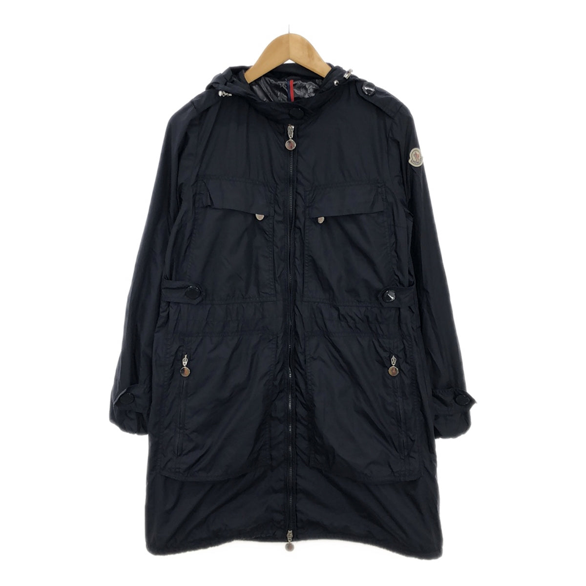 MONCLER / モンクレール | GAITE ロング スプリングコート | 1 | ネイビー | レディース – KLD