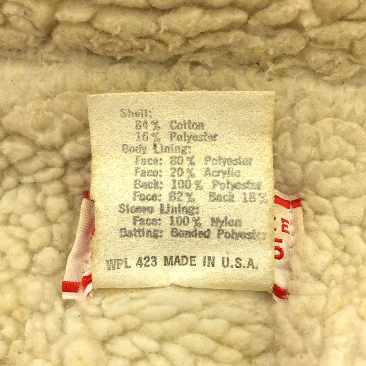 Levi's | 70s Vintage 70605-1523 Boa Corduroy Jacket Engraved 52 R Tab | 36 | Men's