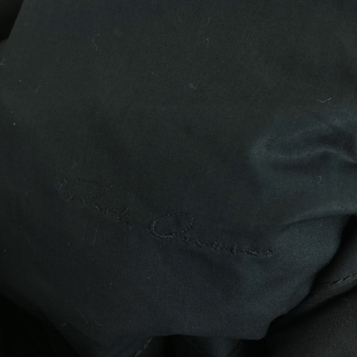 Rick Owens / リックオウエンス | ウール カーフレザー パネル切替 ステンカラーコート | 48 | メンズ
