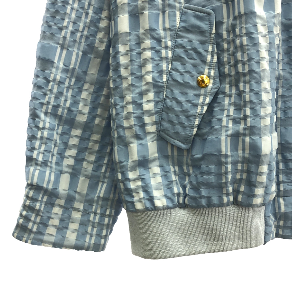 Drawer / 드로어 | 로고 스탠드 컬러 블루존 재킷 / 총 안감 | 38 | 블루계 |