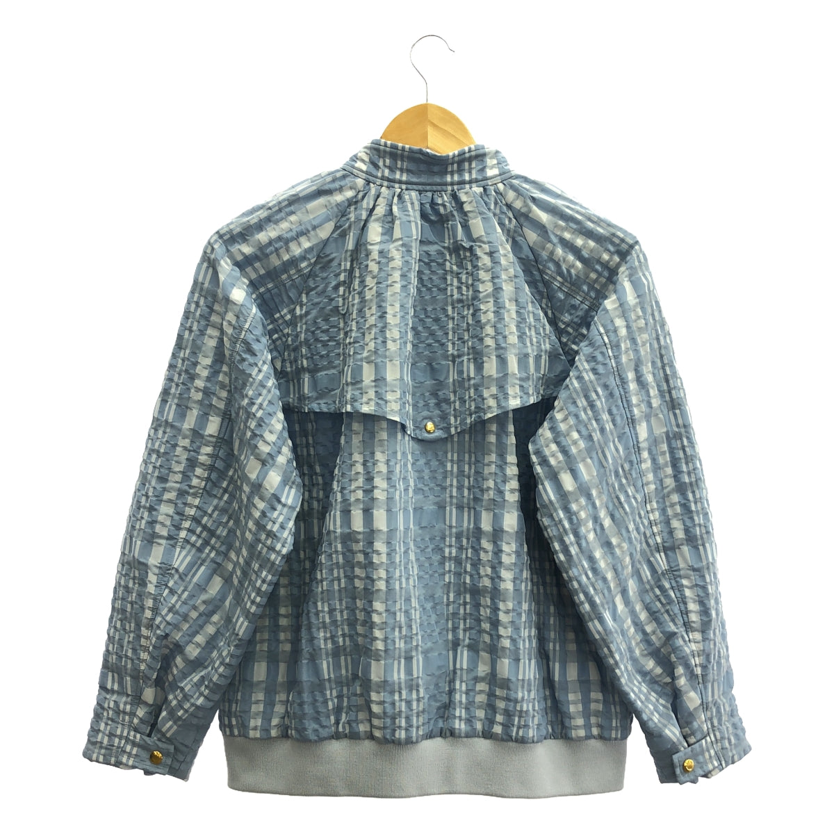 Drawer / 드로어 | 로고 스탠드 컬러 블루존 재킷 / 총 안감 | 38 | 블루계 |