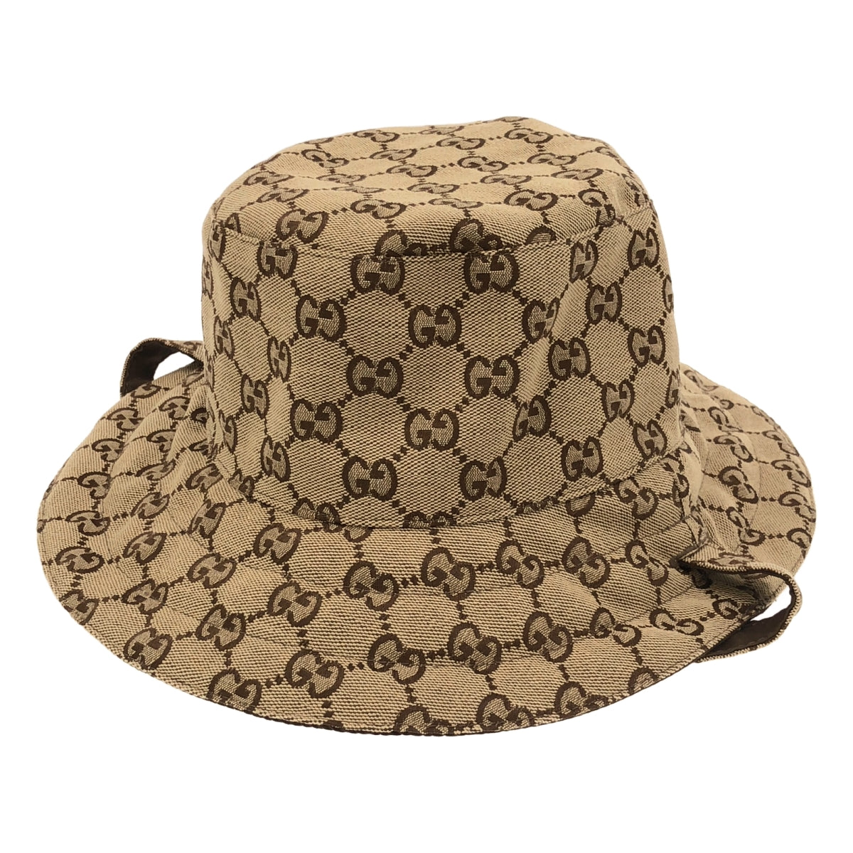 GUCCI / 구찌 | 626917 GG 캔버스 × 나일론 뒤집을 수있는 버킷 모자 유니섹스 |