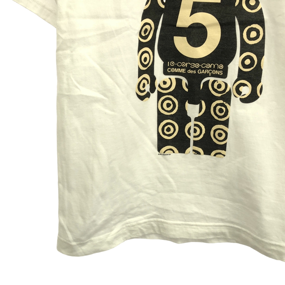 COMME des GARCONS | 2007SS | ×10・CORSO・COMO×MEDICOM TOY BE@RBRICK Print T-shirt | M | Women's