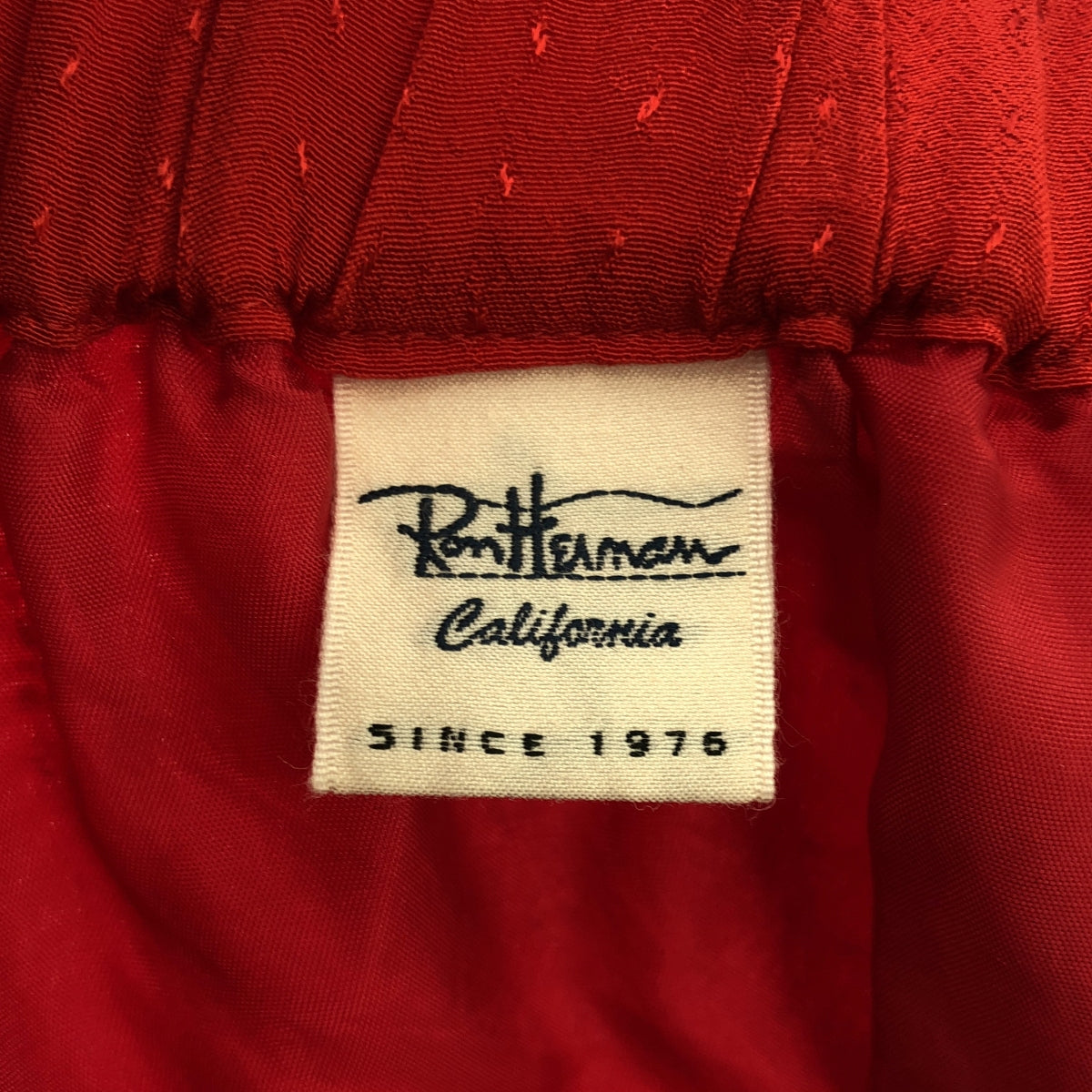 Ron Herman / ロンハーマン | 刺しゅう ドット ロング フレアスカート | XS | レッド | レディース