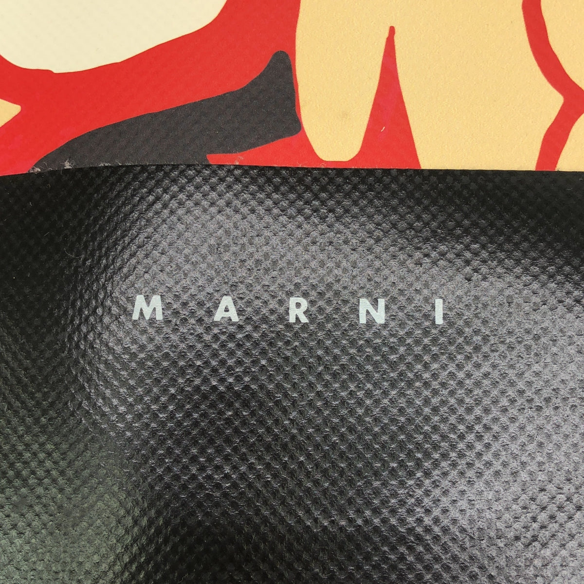 MARNI / マルニ | 2021SS | EUPHORIA PVC トートバッグ | レッド/ブラック/ベージュ | レディース