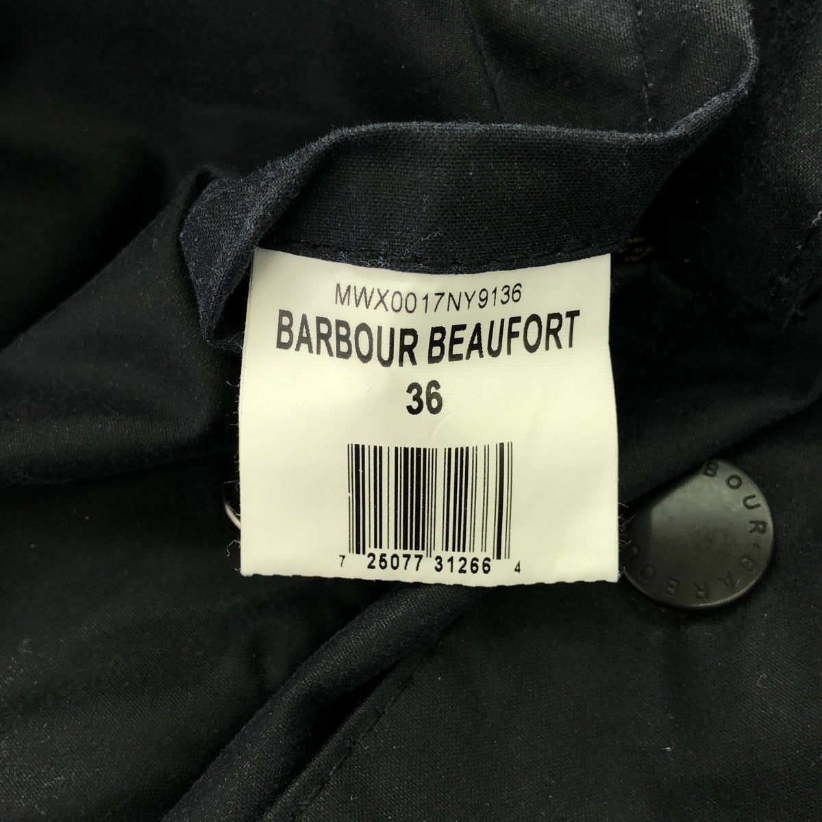 Barbour / バブアー | 2024AW | BEAUFORT JACKET ビューフォート オイルドジャケット | 36 | ネイビー | メンズ