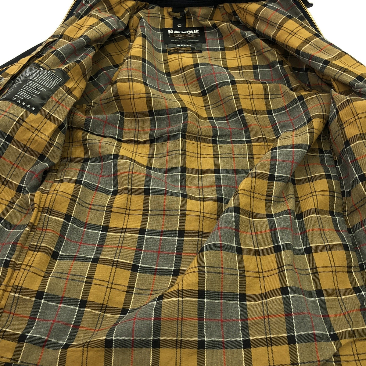 Barbour / バブアー | 2024AW | BEAUFORT JACKET ビューフォート オイルドジャケット | 36 | ネイビー | メンズ