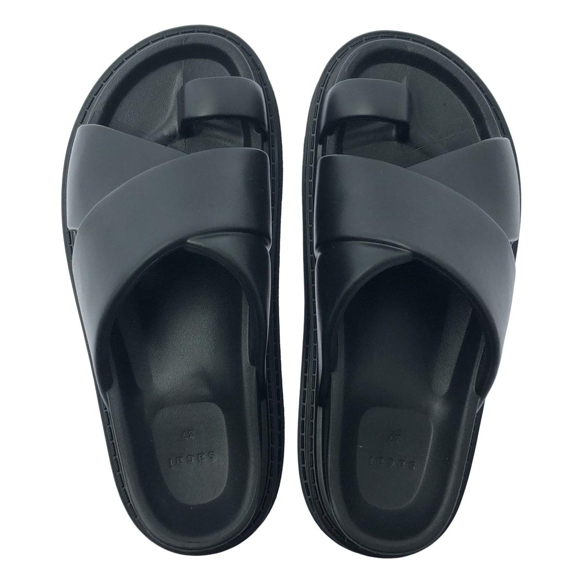 sacai / サカイ | 2025SS | Foam Multiple Sole Sandals フォーム ボリュームソールサンダル | 37 | レディース