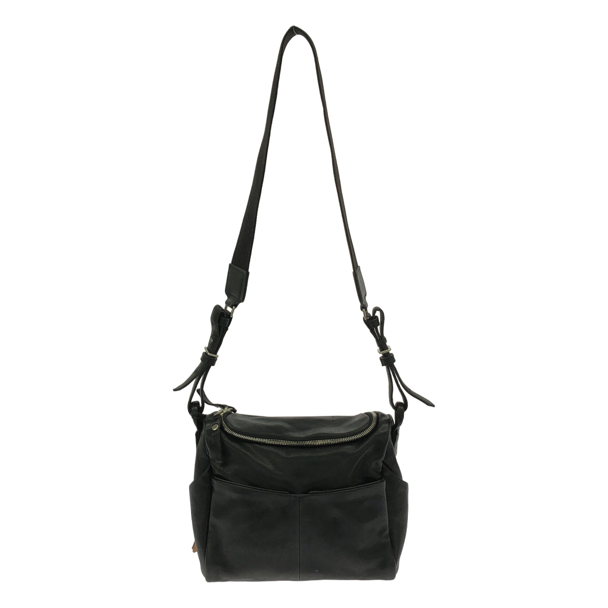 cornelian taurus / 코넬리안 타우라스 | 2020SS | mouth zip shoulder MINI 가죽 미니 숄더백 | 블랙 | 여성