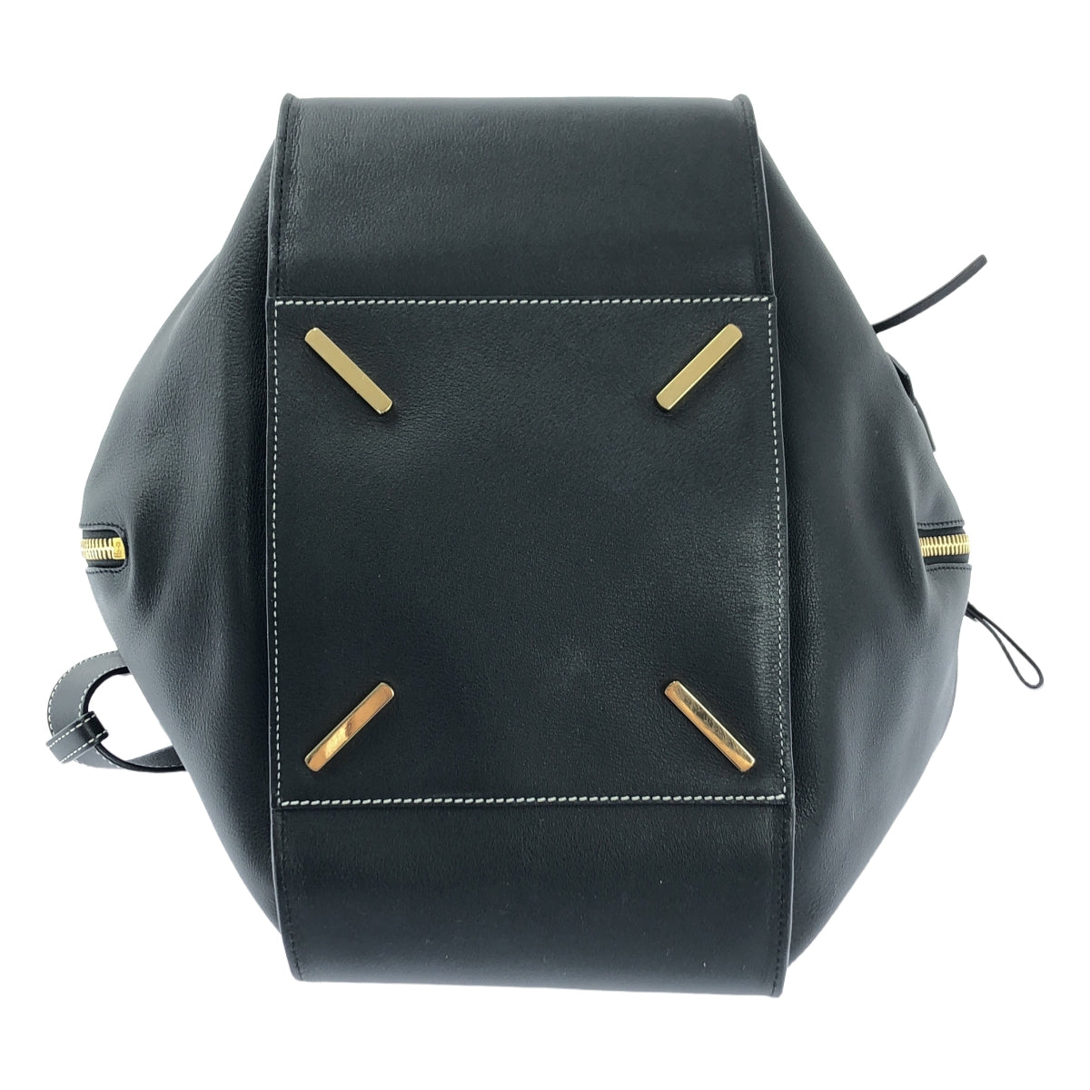 【미품】 LOEWE / 로에베 | Hammock 해먹 / see you later 2017 한정 로고 송아지 2way 숄더백 | 블랙/화이트 | 여성