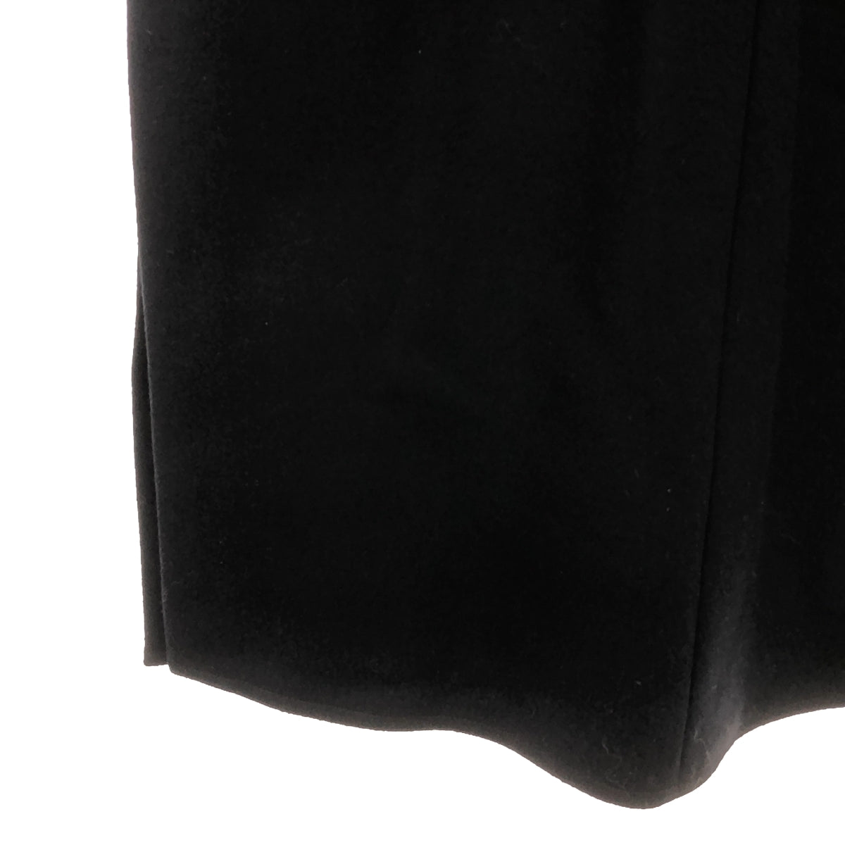 當前年齡 |羊毛無袖開衩連身裙 |黑色 |女性的