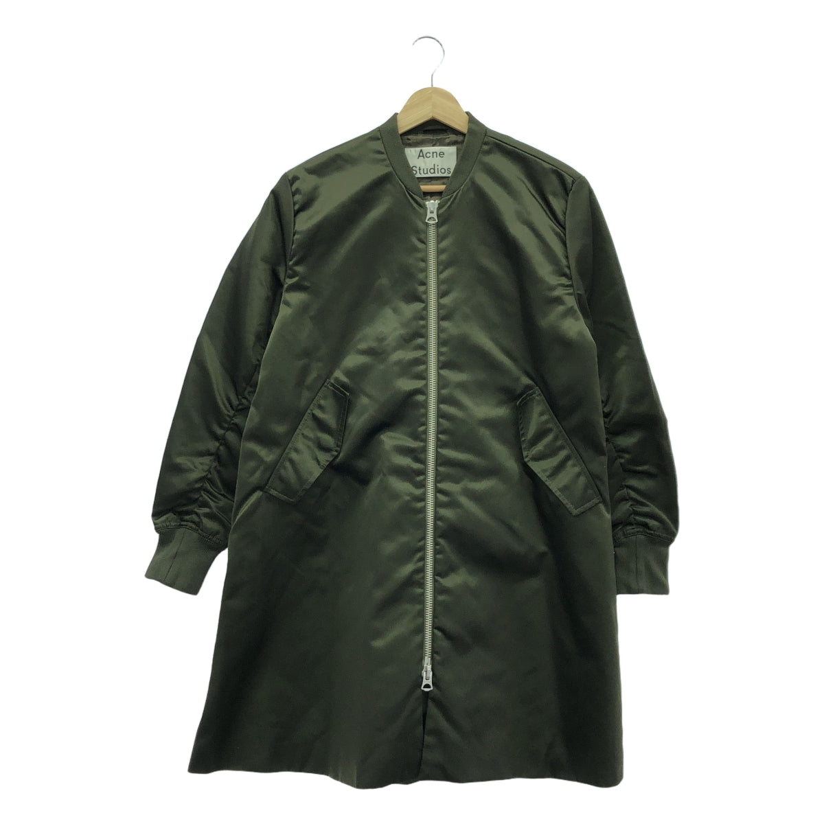 Acne Studios / Acne Studios | ECLIPSE SHINE PAW14 / MA-1 Military Coat | 34 | Women's