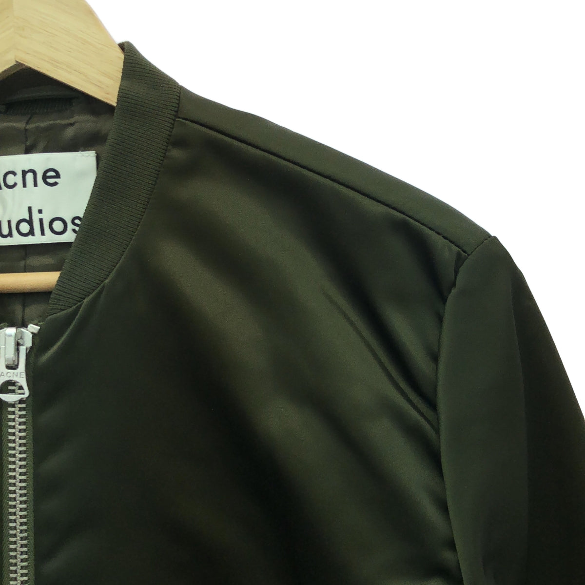Acne Studios / Acne Studios | ECLIPSE SHINE PAW14 / MA-1 Military Coat | 34 | Women's
