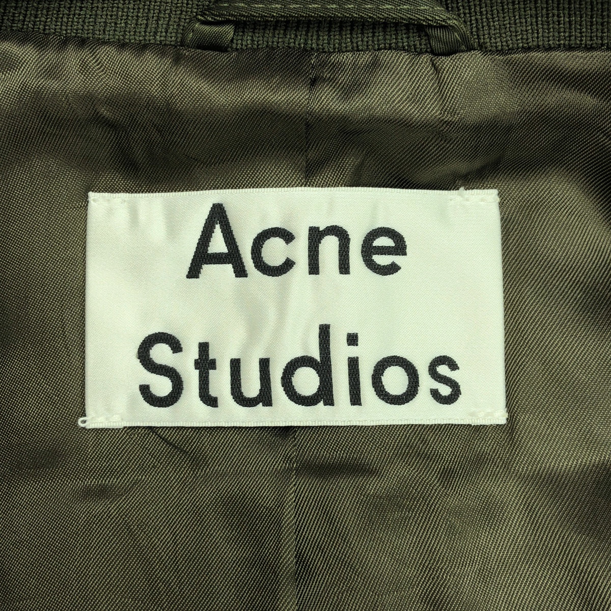 Acne Studios / Acne Studios | ECLIPSE SHINE PAW14 / MA-1 Military Coat | 34 | Women's