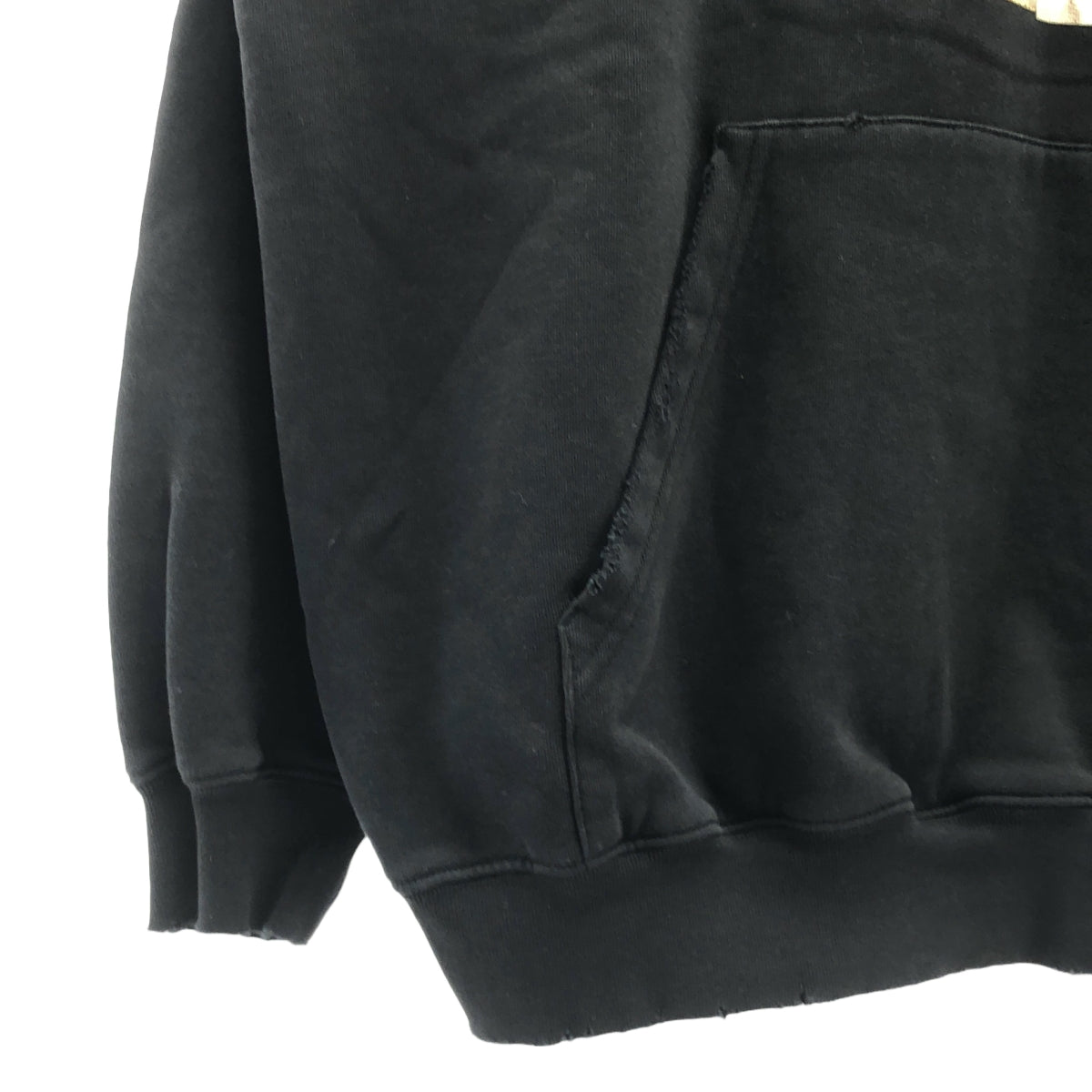 BALENCIAGA / バレンシアガ | I LOVE CAT MEDIUM FIT HOODIE / ダメージ加工 キャット プリント スウェット フーディ | XS | メンズ