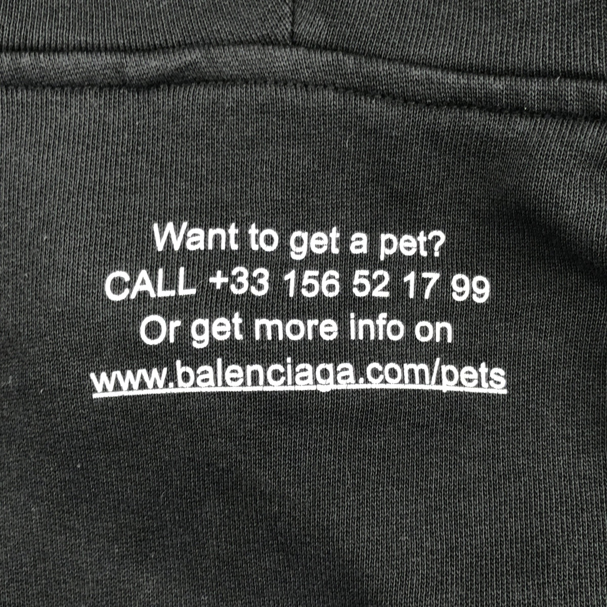 BALENCIAGA / バレンシアガ | I LOVE CAT MEDIUM FIT HOODIE / ダメージ加工 キャット プリント スウェット フーディ | XS | メンズ