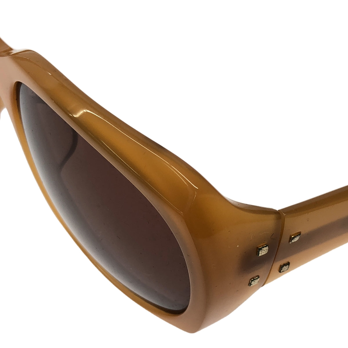 BLANC.. / Blanc | B0002 Cell Frame Sunglasses | Brown