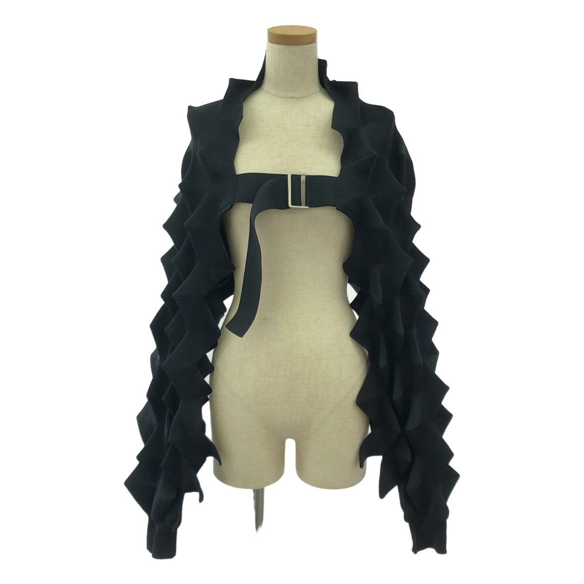 JUNYA WATANABE COMME des GARCONS / ジュンヤワタナベ | 2024SS | ポリエステル ボレロ デザイン カーディガン | M | レディース