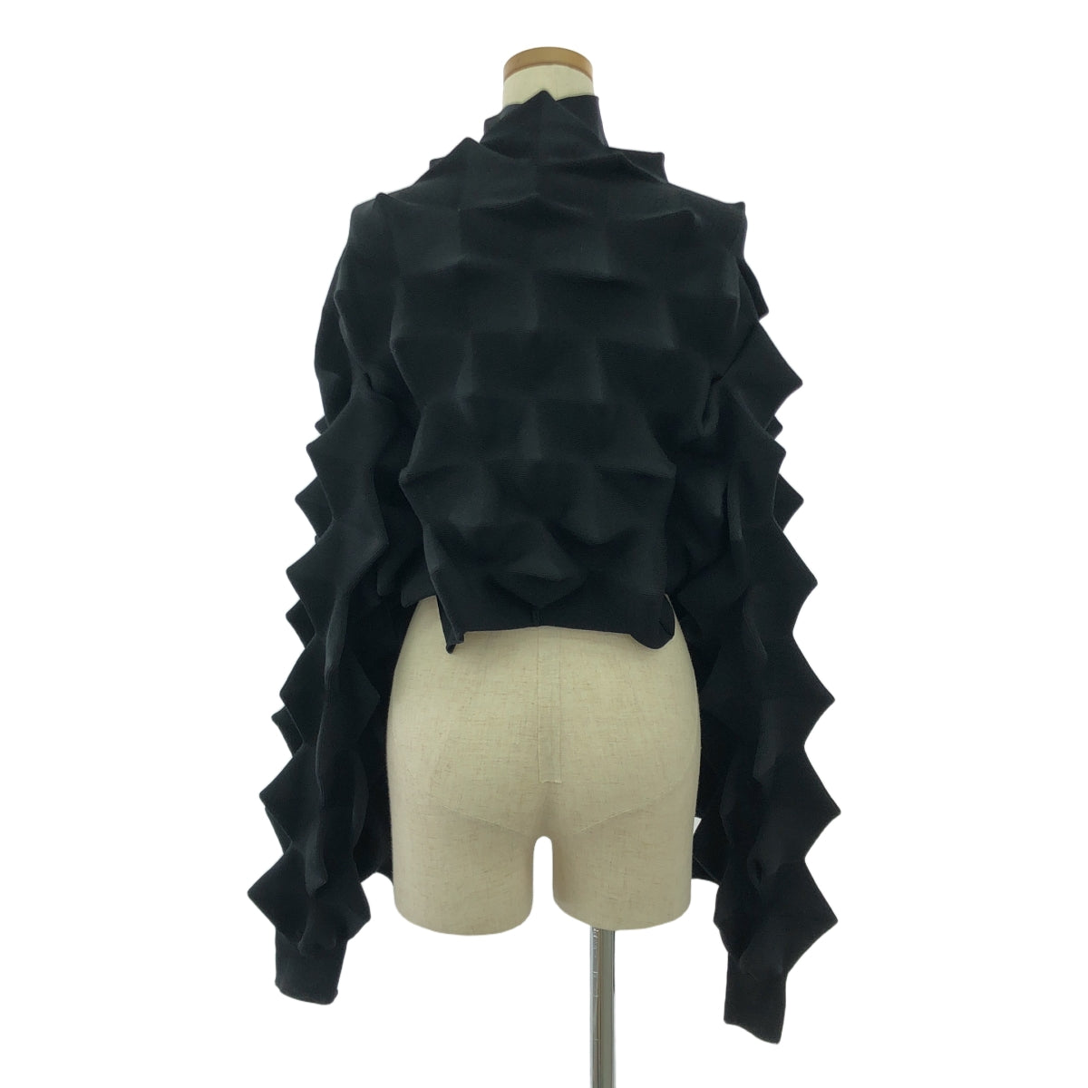 JUNYA WATANABE COMME des GARCONS / ジュンヤワタナベ | 2024SS | ポリエステル ボレロ デザイン カーディガン | M | レディース