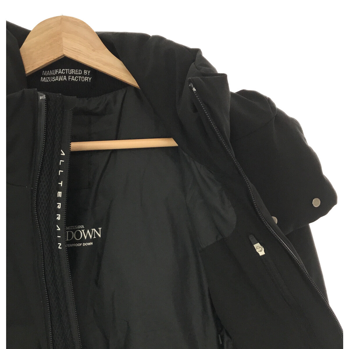 Descente 全地形 | ANCHOR-L Mizusawa 羽絨外套 | XS |黑色 |女性的