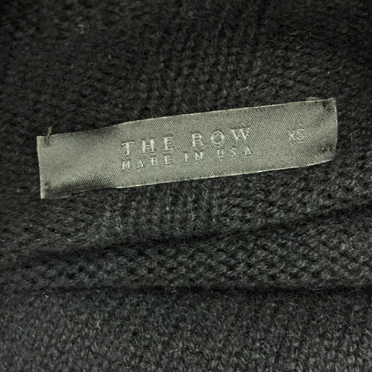 THE ROW / ザロウ | ウール カシミヤ タートルネック ニット プルオーバー | XS | レディース