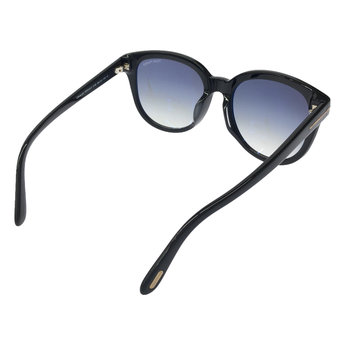 【미품】 TOM FORD / 톰 포드 | Olivia-02 웰링턴 선글라스 | 140 | 블랙