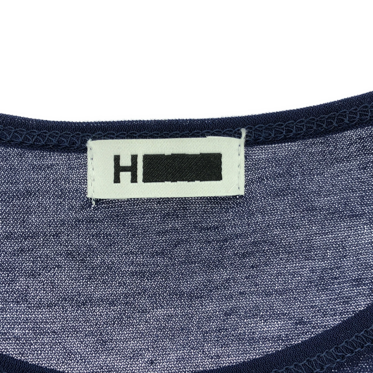 H BEAUTY&YOUTH / H Beauty and Youth | GAUSE JERSEY PULLOVER cut and sew | Navy | Women's