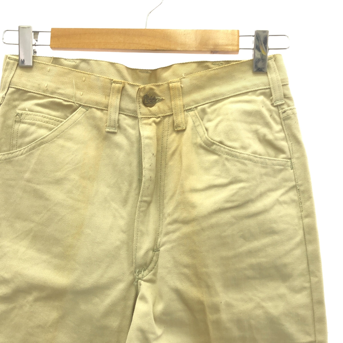 Lee | Estimated 1960s-1970s vintage / Vintage talon zip chino work pants |