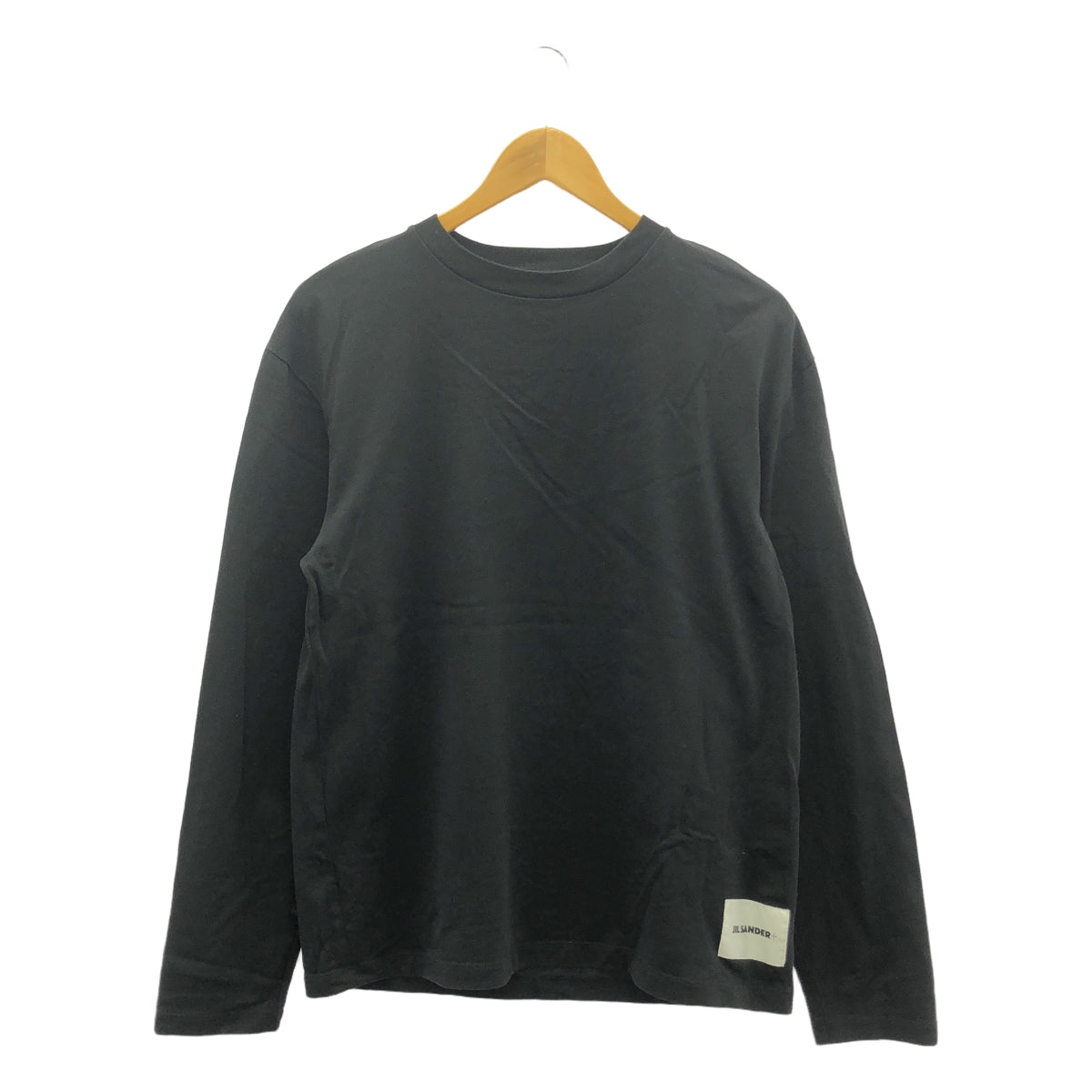 JIL SANDER+ | 2022AW | Cotton logo crew neck cut and sew | S | Men's