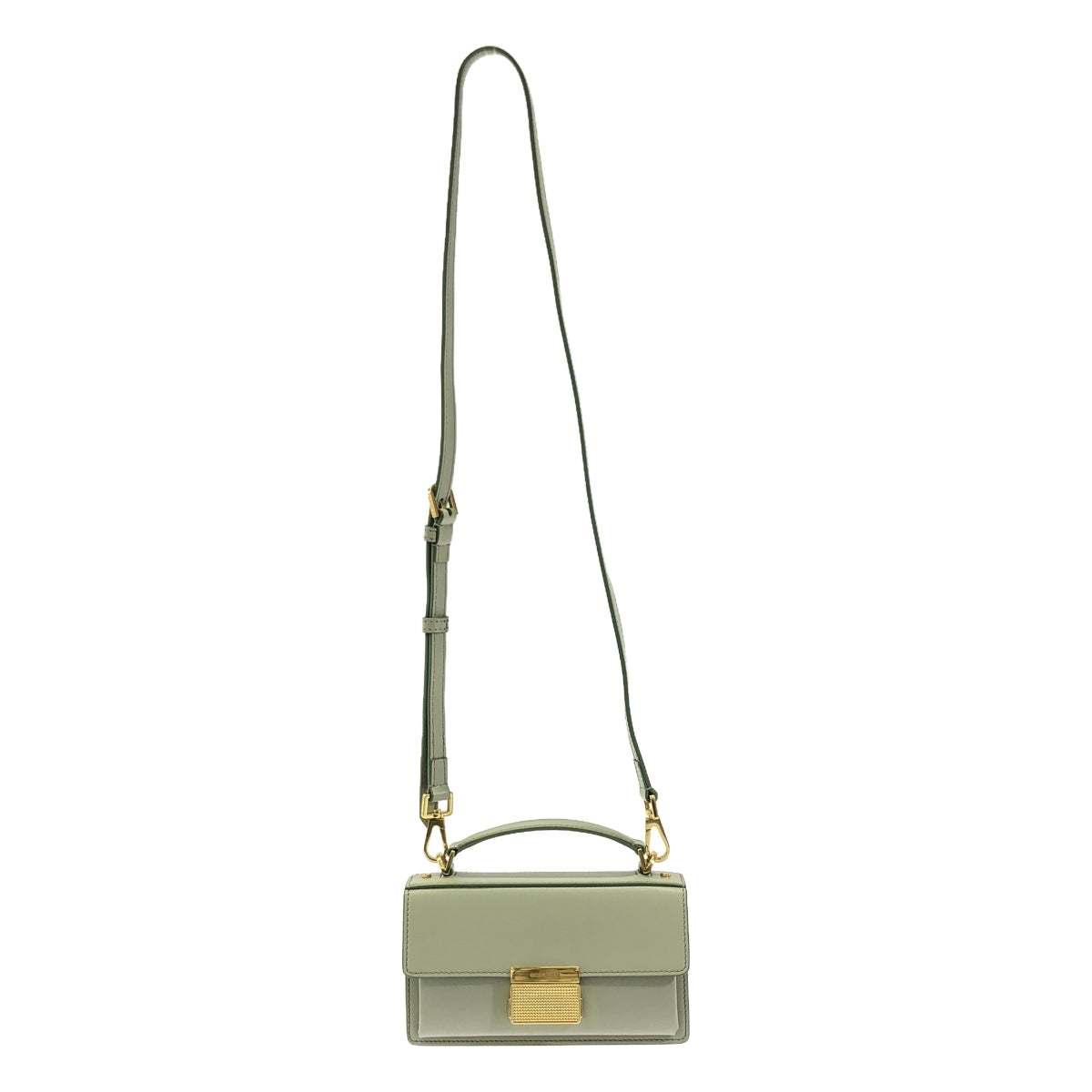 【美品】 GOLDEN GOOSE / ゴールデングース | VENEZIA S LEATHER BODY 2wayバッグ | F | グレー | レディース