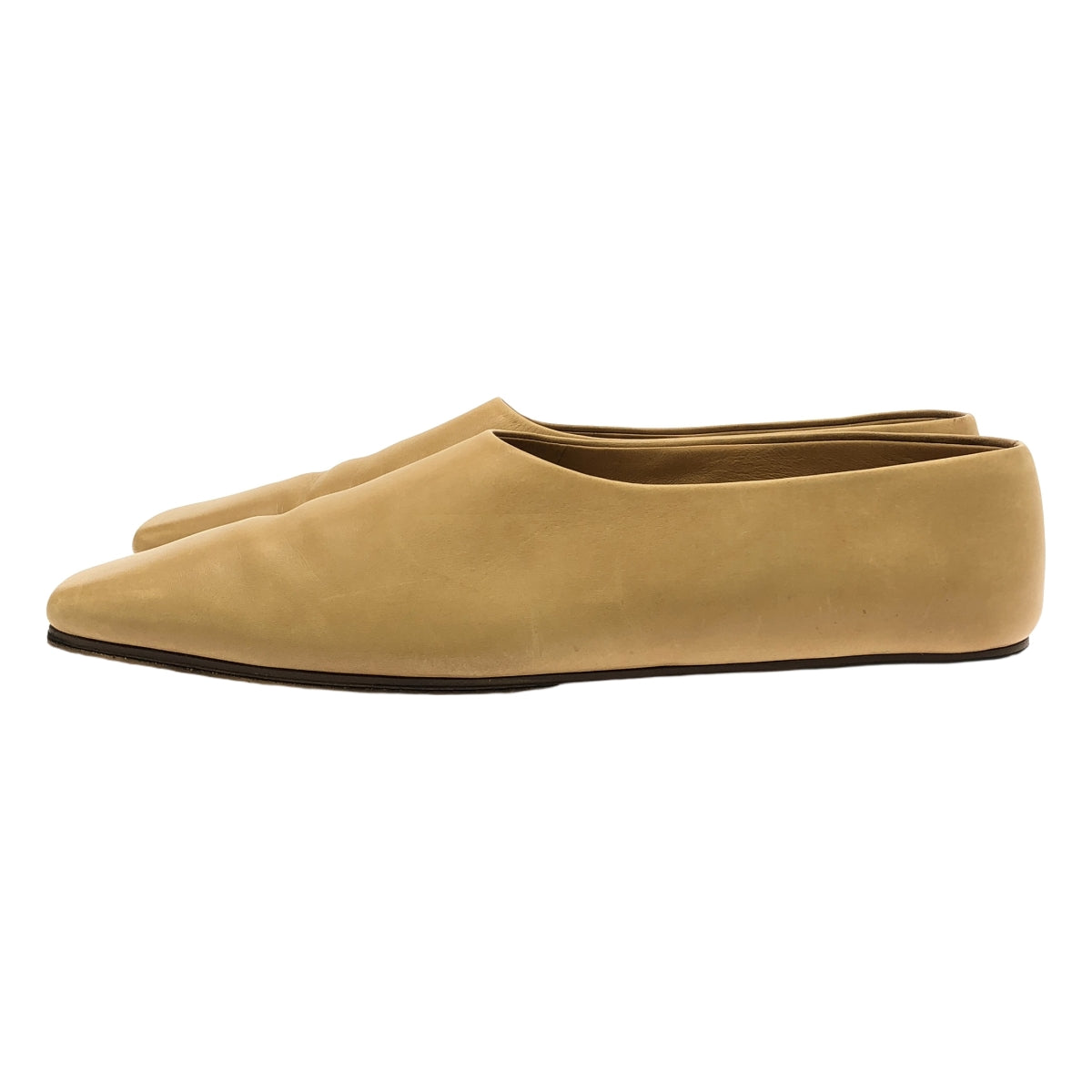 THE ROW / ザロウ | Square toe pump スクエア フラットパンプス | 37 1/2 | レディース