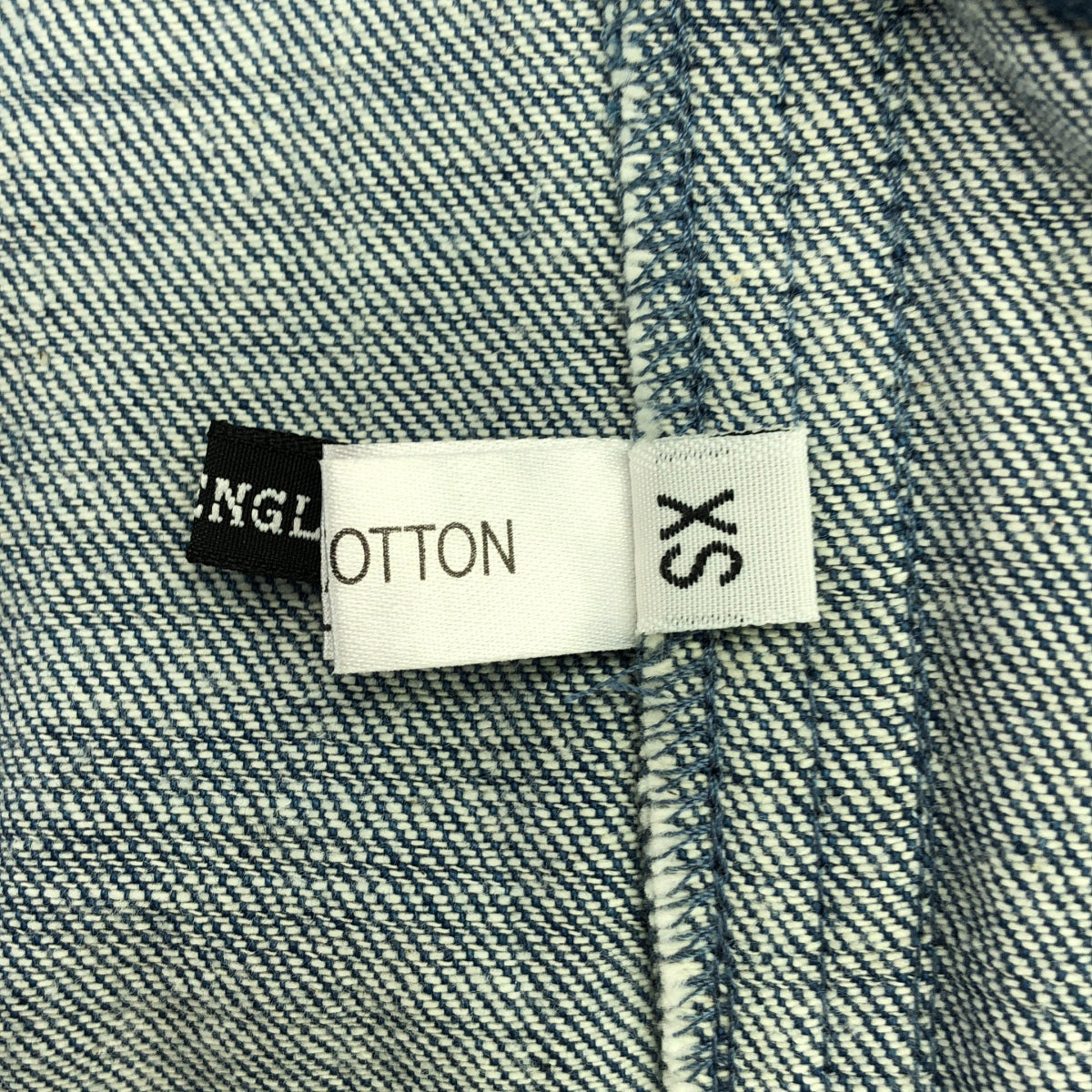 Lou Dalton / 루 달튼 | 오버 사이즈 데님 셔츠 | XS | 인디고 | 남성