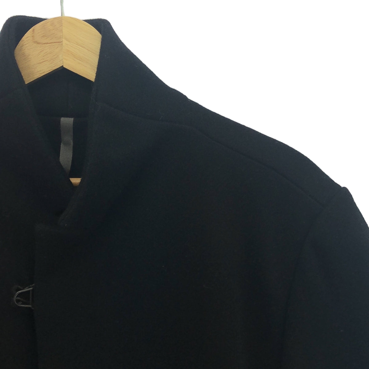 KAZUYUKI KUMAGAI ATTACHMENT | Cashmere blend stretch melton long coat | 2 | Men's