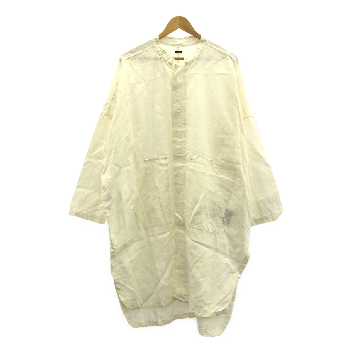 【新品】  UNIVERSAL TISSU / ユニバーサルティシュ | スタンドカラー ポンチョ ジャケット | 3 | ホワイト | レディース