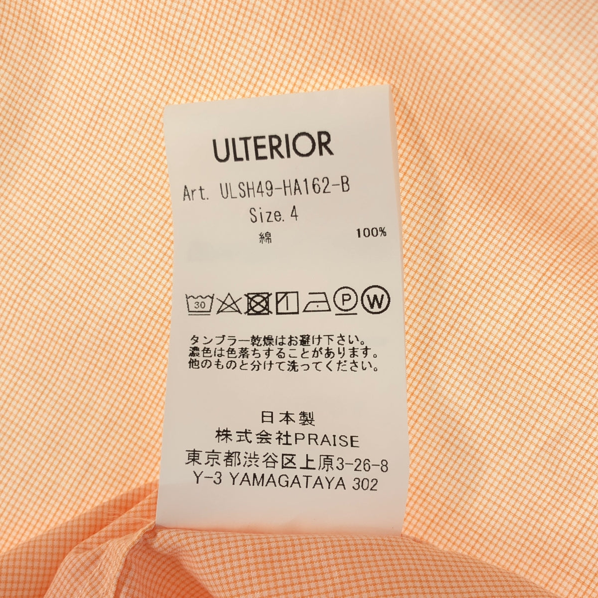 ULTERIOR / アルテリア | MICRO GRAPH CHECK POPLIN SHIRT / マイクログレープ チェック ポプリンシャツ | 4 | ピンク系 | メンズ
