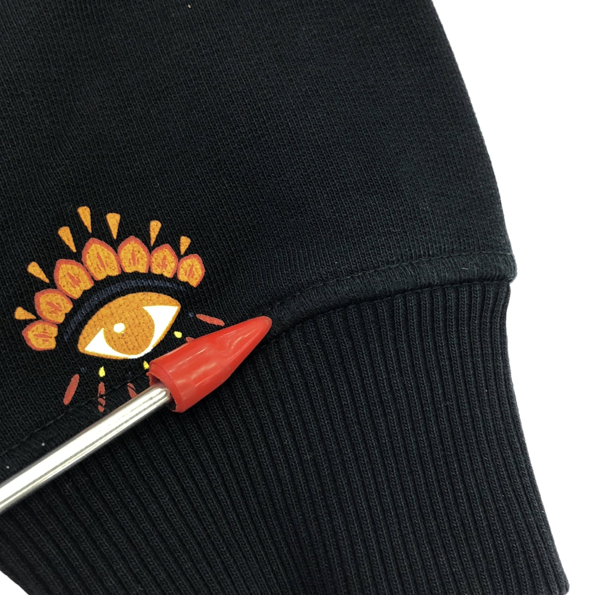 KENZO | Tiger Eye Print Sweatshirt Hoodie | S | Women's